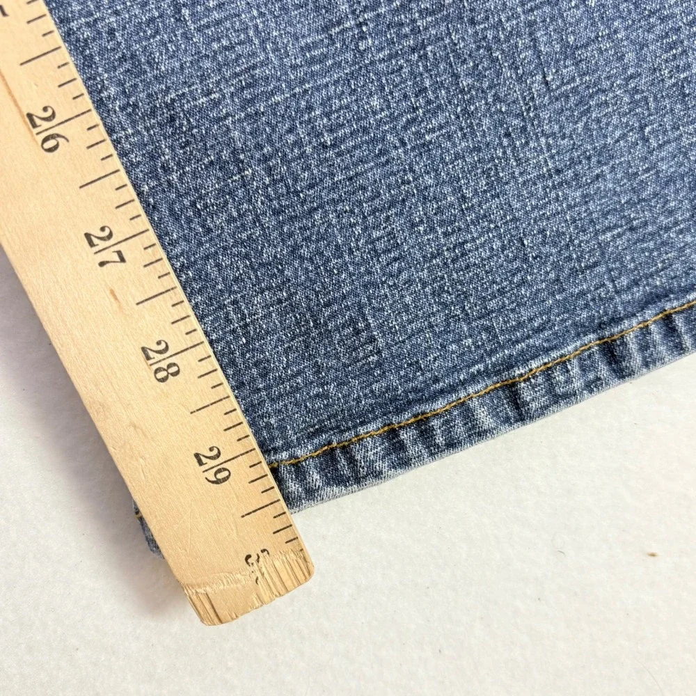 Y2K 90s LEI Flare Jeans Womens Size 11 Low Rise 29x29 FLAW‎